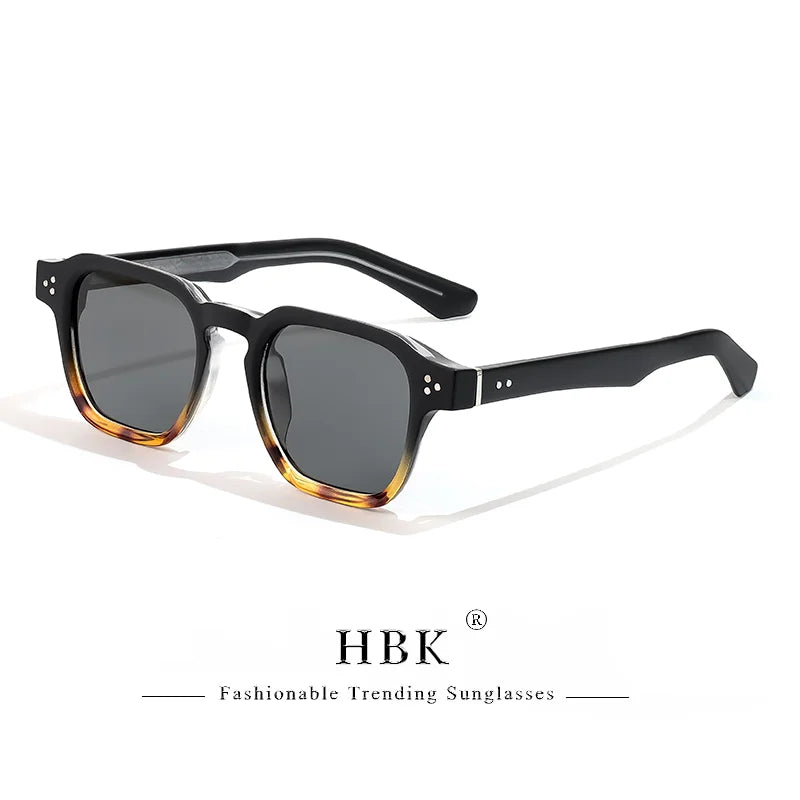 New Fashion Sunglasses Men Vintage Square Gradient Sun Glasses Outdoor Sports Party Vacation Travel Driving Eyeglasses