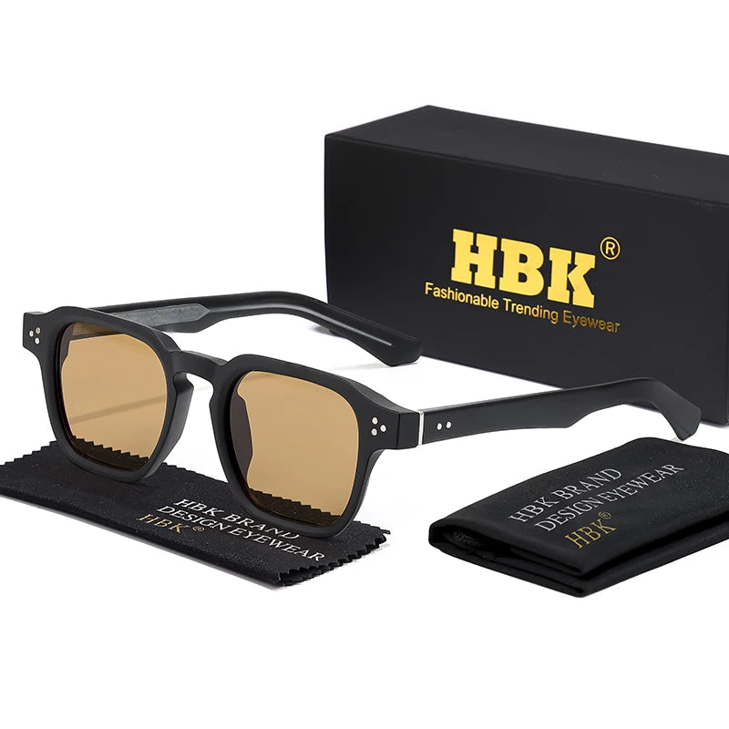 New Fashion Sunglasses Men Vintage Square Gradient Sun Glasses Outdoor Sports Party Vacation Travel Driving Eyeglasses