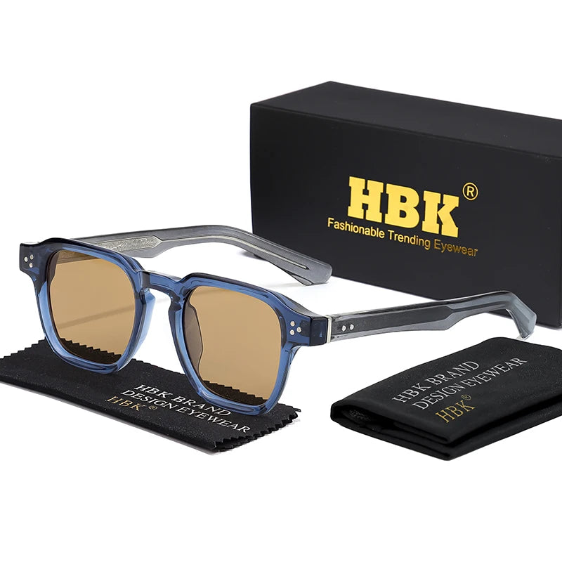 New Fashion Sunglasses Men Vintage Square Gradient Sun Glasses Outdoor Sports Party Vacation Travel Driving Eyeglasses