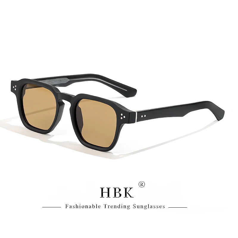 New Fashion Sunglasses Men Vintage Square Gradient Sun Glasses Outdoor Sports Party Vacation Travel Driving Eyeglasses