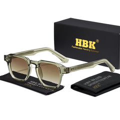 New Fashion Sunglasses Men Vintage Square Gradient Sun Glasses Outdoor Sports Party Vacation Travel Driving Eyeglasses
