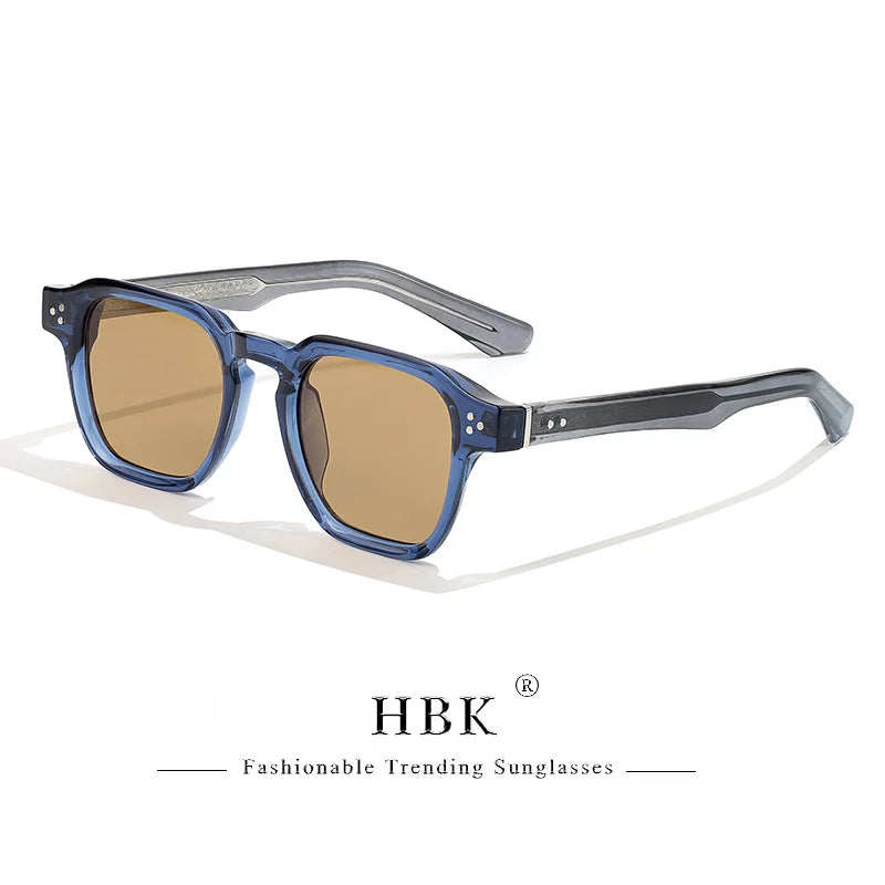 New Fashion Sunglasses Men Vintage Square Gradient Sun Glasses Outdoor Sports Party Vacation Travel Driving Eyeglasses