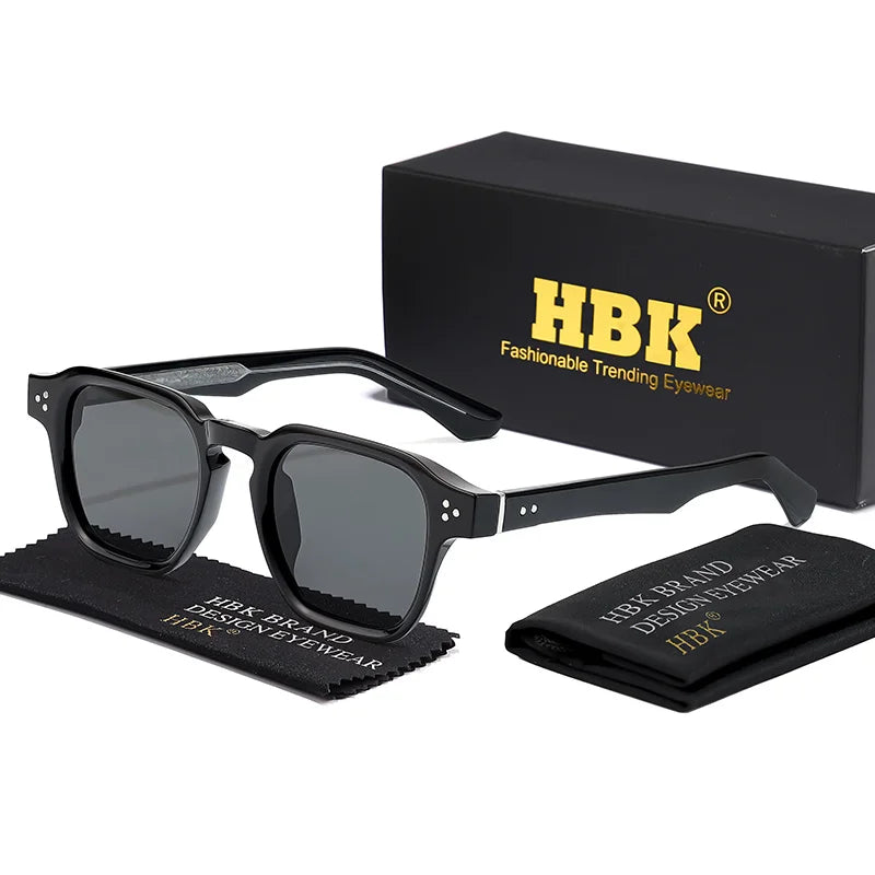 New Fashion Sunglasses Men Vintage Square Gradient Sun Glasses Outdoor Sports Party Vacation Travel Driving Eyeglasses